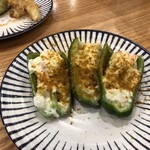 大衆食堂 てんぐ大ホール - フレッシュピーマンポテサラ