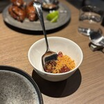 私房菜 吉田 - 広州産鳩の香り揚げについてきた味変