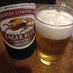 宇ち多゛ - 小瓶。1時間以上待った後の小瓶は大変美味しいです。