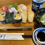 寿司割烹　笑福亭 - 料理写真:盛合せ寿司 1200円