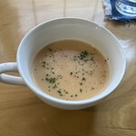 野菜が主役の古民家レストラン 花果菜 - フレッシュトマトポタージュ