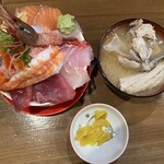 海鮮･寿司処 大漁 - 姫盛海鮮丼　1,500円