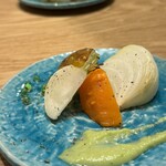 長州鶏焼鳥･泳ぎ活きイカ･手作り餃子 らいが - 