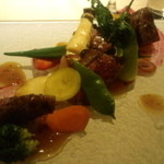 祇園 Abbesses - 牛フィレ肉とフォアグラのロースト