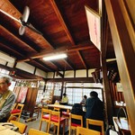 日吉そば - 天井扇はいつの時代のモデルなんだろう