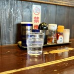 麺や 虎 - お水は、セルフで✋