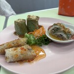 88 Asia - 春巻き三種盛り合わせ