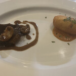 トラットリア アッペティート - 牛肉の赤ワイン煮、アランチーニ