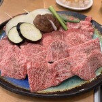 焼肉金金 - 上カルビ、カルビ、上ロース、ツラミ、塩タン