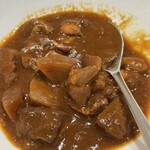 ANAラウンジ 羽田空港国際ターミナル - 野菜ゴロゴロのチキンカレー