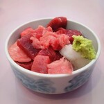 水口食堂 - まぐろぶつ切