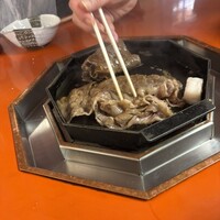 三嶋亭 本店 - 今見てもまた食べたくなる美味しそうに焼けた牛肉！