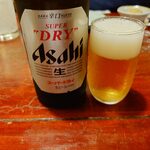 宗平 - 瓶ビール600円で乾杯！