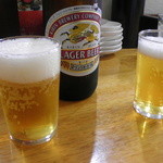 三笠飯店 - 瓶ビール