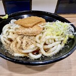 駅そば そば処中山道 - すりごまをかけて