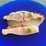 LAT.34°N by 蒼 - 長井さかな人長谷川さんより神経あかむつ 伊東地金目鯛藁焼き お米と中国甘酒のヴィネグレットソース