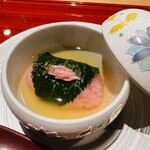 かねと - 桜鯛　道明寺蒸し