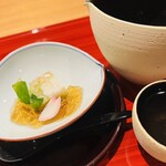 かねと - 春野菜寄せ　土佐酢ジュレ