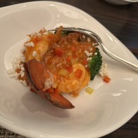 中国料理 「王朝」 ヒルトン東京ベイ - オマール海老テールの広東風チリソース
