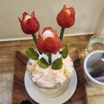 cafe days - 苺はみずみずしく甘くて美味しかった～(*≧∀≦)