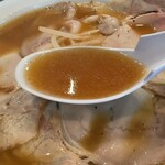 中華そば 一力 - スープ