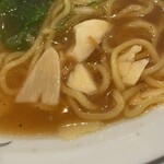 中華そば 一力 - ニンニクやばい　美味い