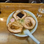 はすの屋 - にく麺+大盛。