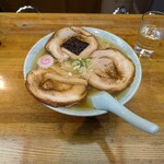 はすの屋 - にく麺+大盛。