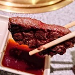 焼肉食べ放題 宝亭 - 見てこの厚み！ 