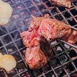 焼肉食べ放題 宝亭 - ハラミ   柔らか過ぎて崩れる(笑)
