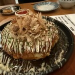 鉄板酒場エイト - お好み焼き(豚玉)990円