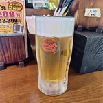みつ子ばぁばの台所 - １杯目　ビール