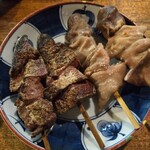 宇ち多゛ - レバ塩・ガツ塩