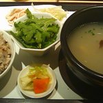 純正コラーゲンスープ店 - 純正コラーゲンスープ鶏飯セット