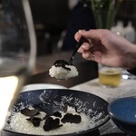 洋食堂 葡萄 - イタリア産黒トリュフのチーズリゾット
