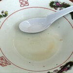 中華そば 太平楽 - 完食