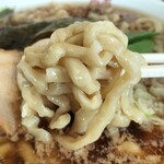 中華そば 太平楽 - 極太縮れ麺