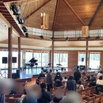 八ヶ岳高原　ヒュッテ - 音楽堂内部です