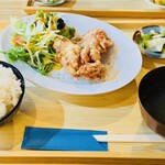 創作料理居酒屋 にばんしぼり - 唐揚げ定食800円＋ご飯大盛100円＝合計900円