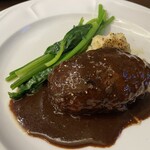 洋食 浅倉 - 和牛ハンバーグ