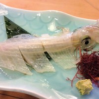 河太郎 中洲本店 - 活イカ刺身