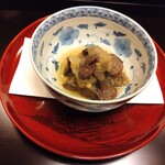 よし町 - 天然茸みぞれ和え