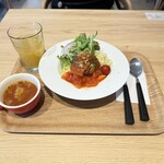 KonoMachi Cafe - 料理写真:ふわとろ玉子のハンバーグボウル