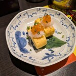 はかた商店 - 玉子焼きはこの倍は欲しい（写真で2人前）