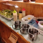 サンティ - カウンター サラダ(セルフサービス)