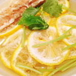 讃岐うどん 今雪 - 今は無きユズひやかけ、アップ、夏季限定。