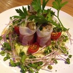 自然薯 はた屋 - 自然薯生ハム巻