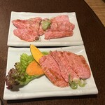 やきにく百済 - ランチ上ロース　カルビ