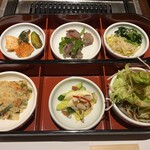 やきにく百済 - 小鉢