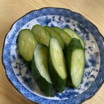 うなふじ - 箸休めは お決まりの きゅうり✧︎*。